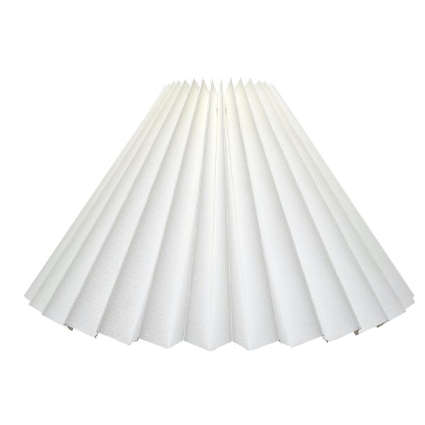 02 pliss&eacute; creme bomuld skr model, alle strrelser.