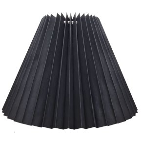 03 plissé sort chintz A model, alle strrelser.