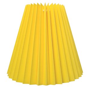 07K plisse keglestub i okker bomuld, alle strrelser.