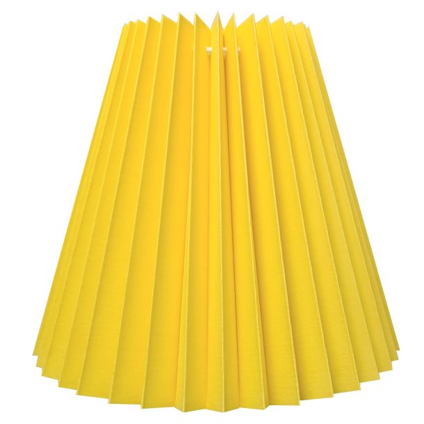 07K plisse keglestub i okker bomuld, alle strrelser.