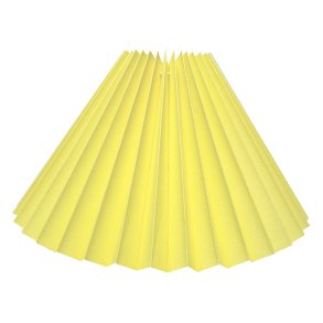 08 plissé gul bomuld skr model, alle strrelser.