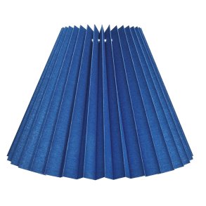 14 plissé kobolt bomuld A model, alle strrelser.