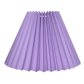 19 plissé lilla bomuld A model, alle strrelser.