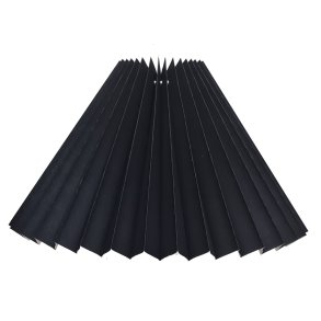 26 plissé sort bomuld skr model, alle strrelser.