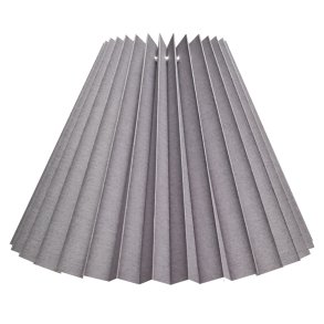 30 plissé antracit bomuld A model, alle strrelser.