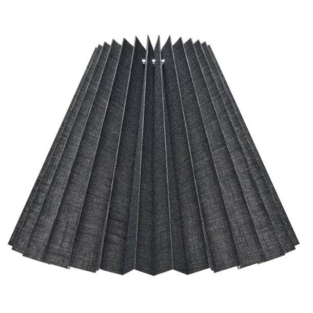 52 pliss&eacute; sort hr A model, alle strrelser.