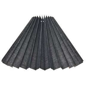 52 plissé sort hr skr model, alle strrelser.