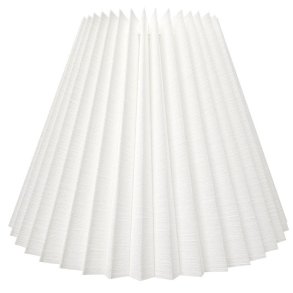 75 plissé hvid hr A model, alle strrelser.