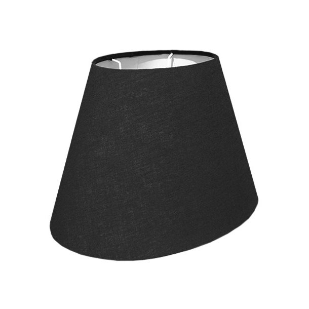 alle str. i oval Empire sort bomuld MED LG