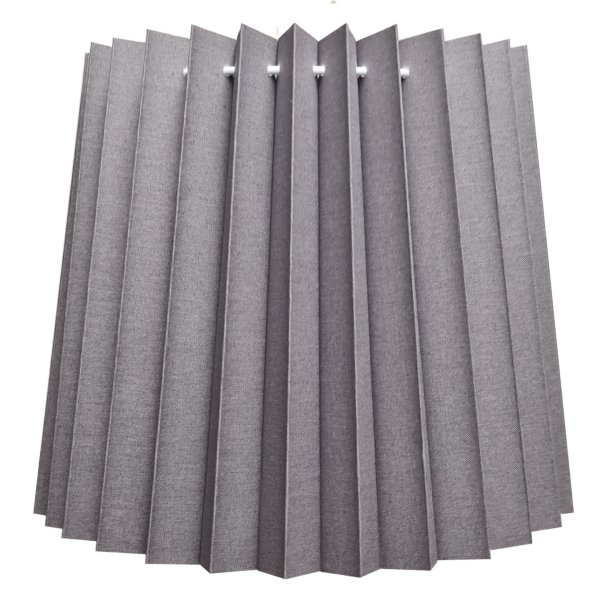 alle str. i Pliss&eacute; Cylender model antracit bomuld