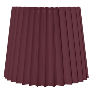 alle str. i Plissé Cylender model gammel rosa bomuld