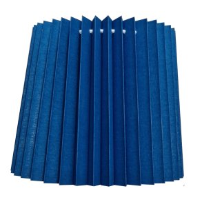 alle str. i Plissé Cylender model kobolt bl bomuld