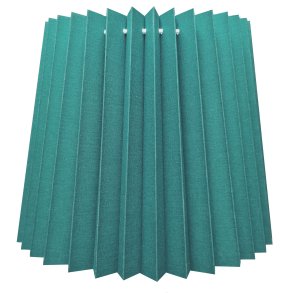 alle str. i Plissé Cylender model mrk petrol bomuld