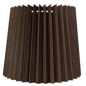 alle str. i Plissé Cylender model mrke brun bomuld