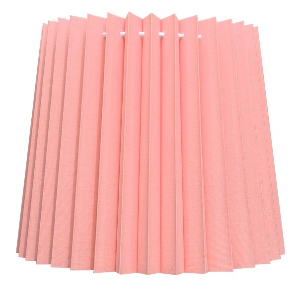 09C pliss&eacute; cylinder pink bomuld med lg alle strrelser