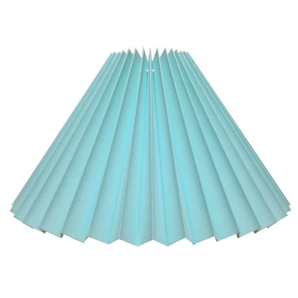 Alle str. Lampeskrme Pliss&eacute; svb mint bomuld.