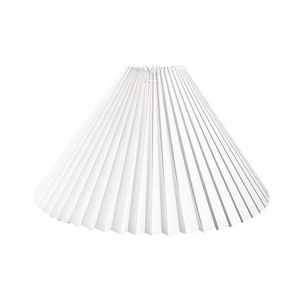 00 plisse skr model i hvid plastik, alle strrelser.