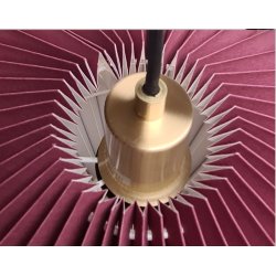 Ans pendel gl. rosa-messing 45