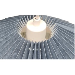 Ans pendel gr bl-hvid 45