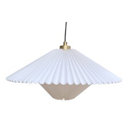 Ans pendel hvid-messing 45