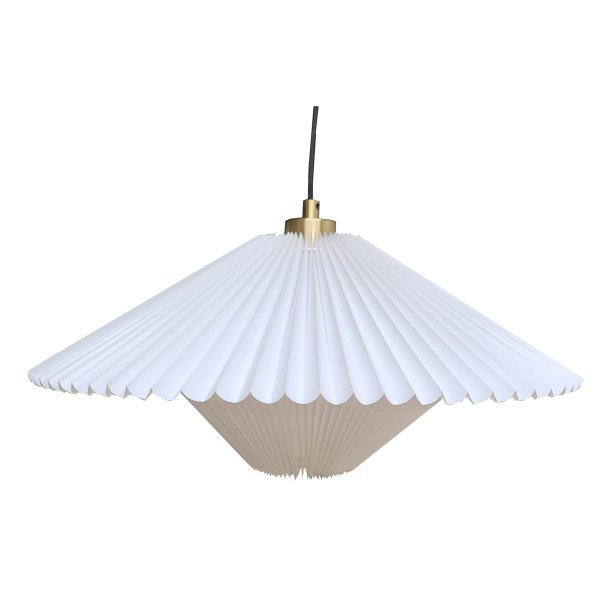 Ans pendel hvid-messing 45