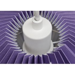 Ans pendel lilla-hvid 45