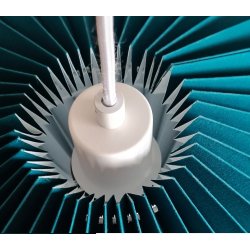 Ans pendel mrk petrol-hvid 45