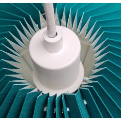 Ans pendel petrol-hvid 45