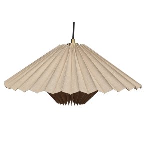 Ans pendel sandfarvet-messing 45