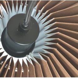 Ans pendel taupe-sort 45