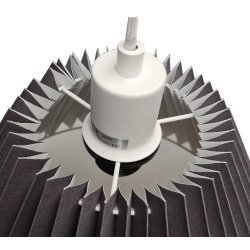 Assens pendel antracit-hvid 38