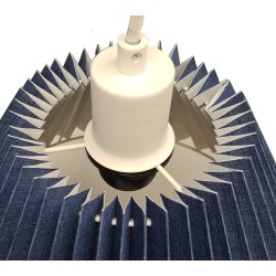 Assens pendel bl-hvid 38