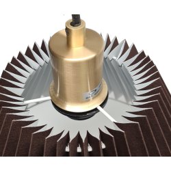 Assens pendel brun-messing 38