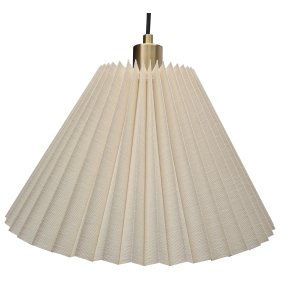 Assens pendel creme-messing 38