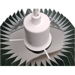 Assens pendel grn-hvid 38