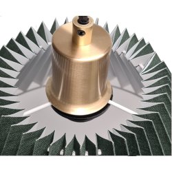 Assens pendel grn-messing 38