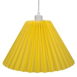 Assens pendel gul-hvid 38