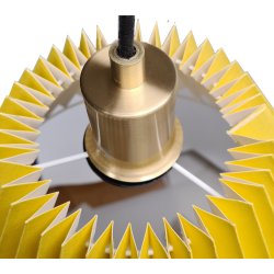 Assens pendel gul-messing 38