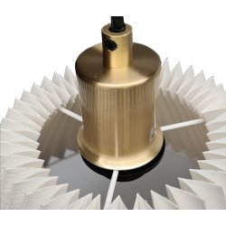 Assens pendel hvid-messing 38.