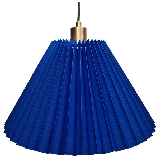 Assens pendel kobolt-messing 38