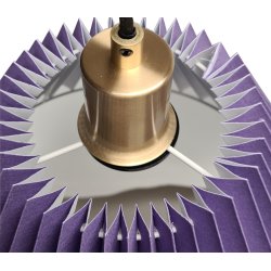 Assens pendel lilla-messing 38