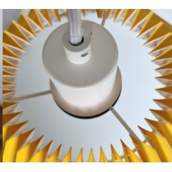 Assens pendel okker-hvid 38