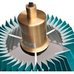 Assens pendel petrol-messing 38