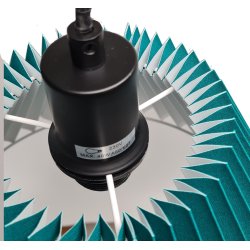 Assens pendel petrol-sort 38