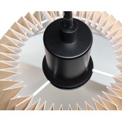 Assens pendel sandfarvet-sort 38.