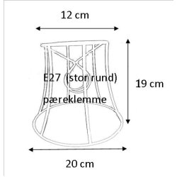 buet stativ 12x19x20 hvid H19