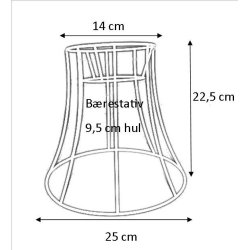 buet stativ 14x22x25 hvid H22