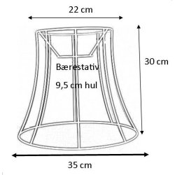 buet stativ 22x30x35 hvid H30