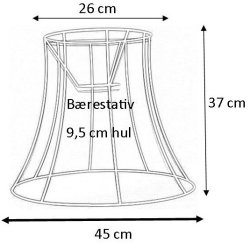 buet stativ 26x37x45 hvid H37