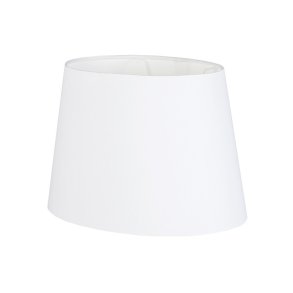 Classic Oval alle str. i hvid bomuld MED LG